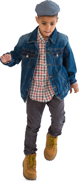 Running boy image