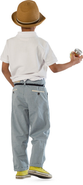 Standing boy image