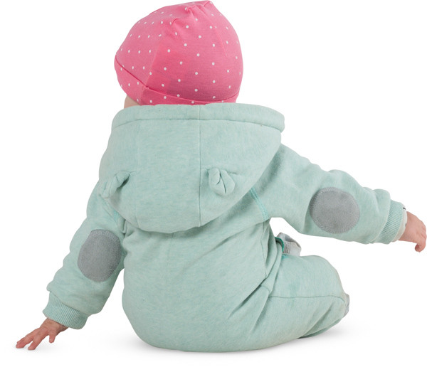 Sitting baby girl image