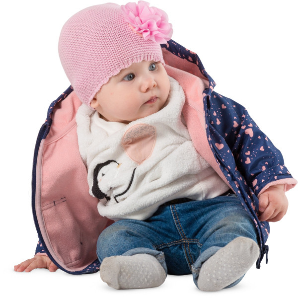 Sitting baby girl image