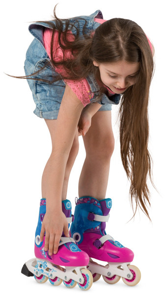 Girl in roller skates image