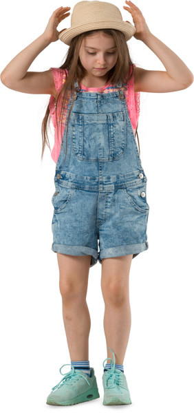 Standing girl image