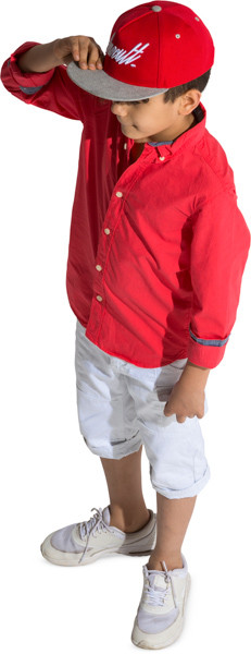 Standing boy image