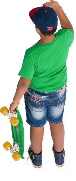 Standing boy image