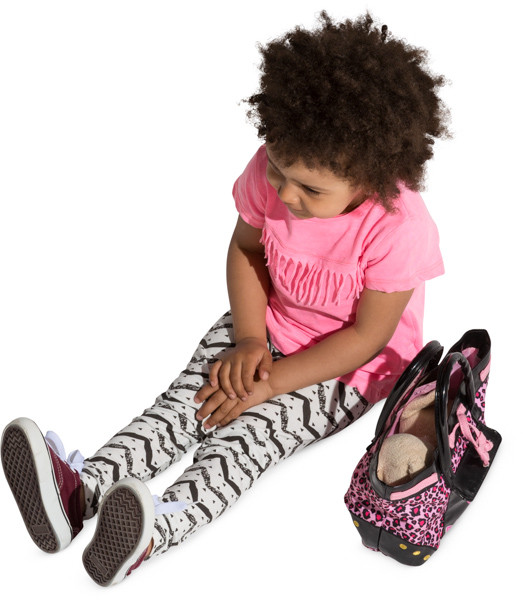 Sitting girl image