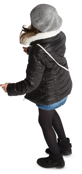 Standing girl image