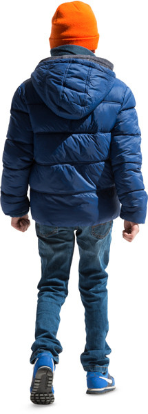 Walking boy image