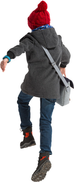 Jumping boy image