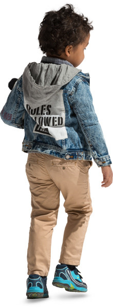 Walking boy image