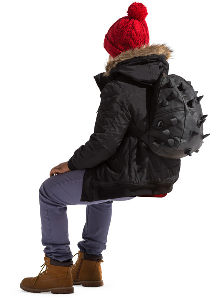 Sitting boy image