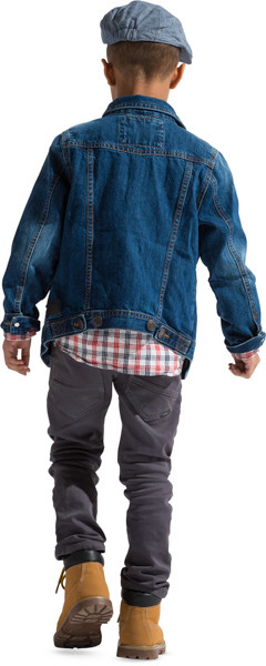 Walking boy image
