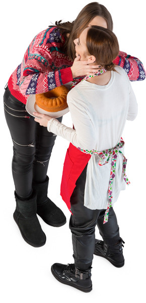 Standing couple image