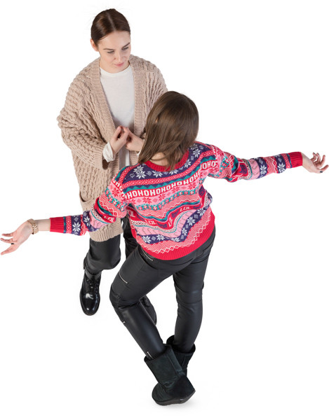 Standing couple image