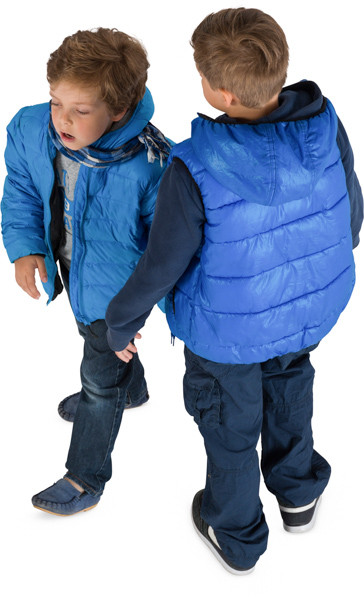 Standing brothers image