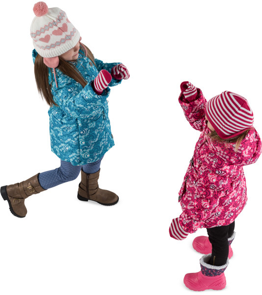 Standing sisters image