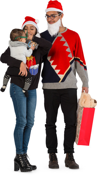 Standing family image