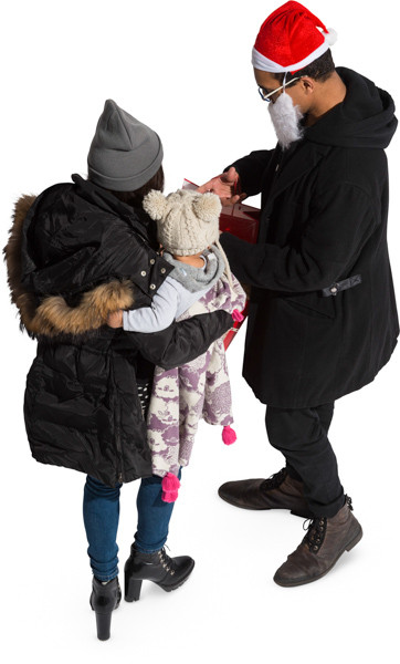 Standing family image