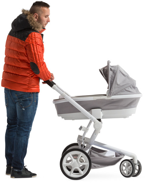Father with stroller image