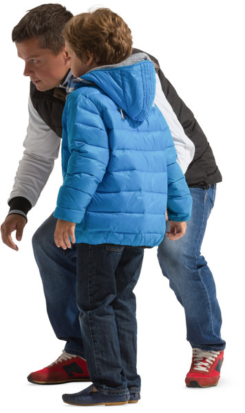 Father with child image