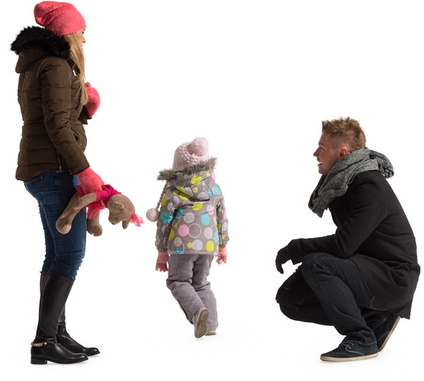 Standing family image