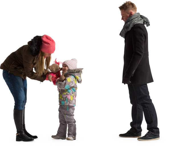 Standing family image