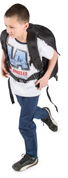 Walking boy image