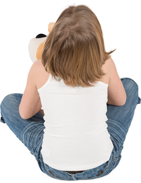 Sitting girl image