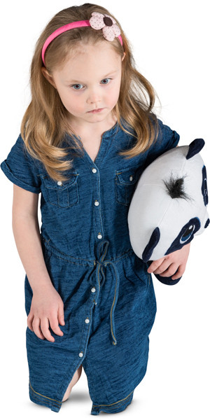 Sitting girl image