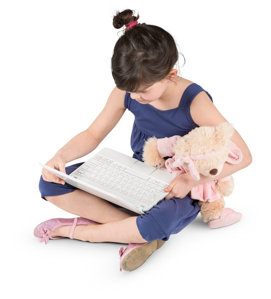 Sitting girl image