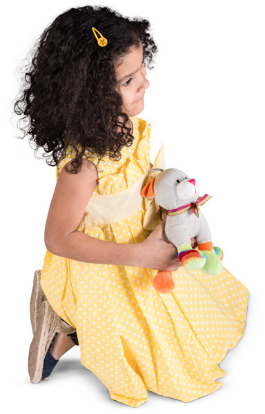 Sitting girl image