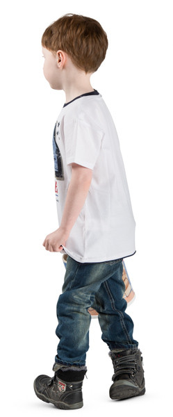 Standing boy image