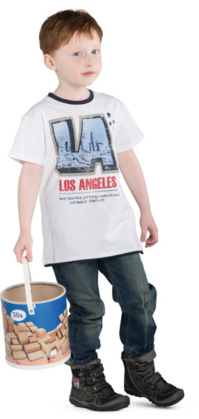 Standing boy image