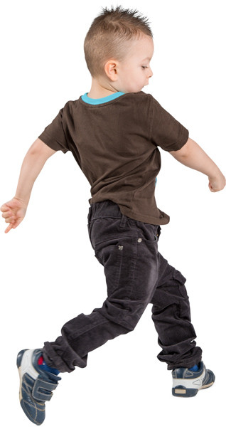 Running boy image