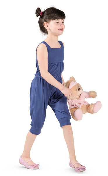 Walking girl image
