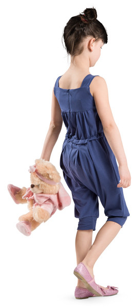 Walking girl image
