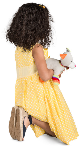 Sitting girl image