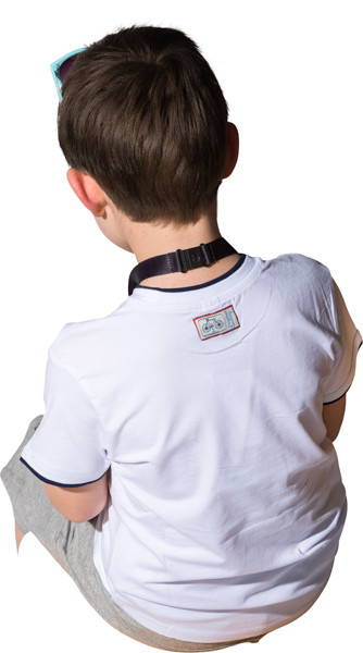 Sitting boy image