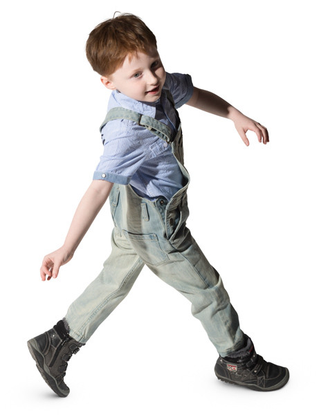 Running boy image