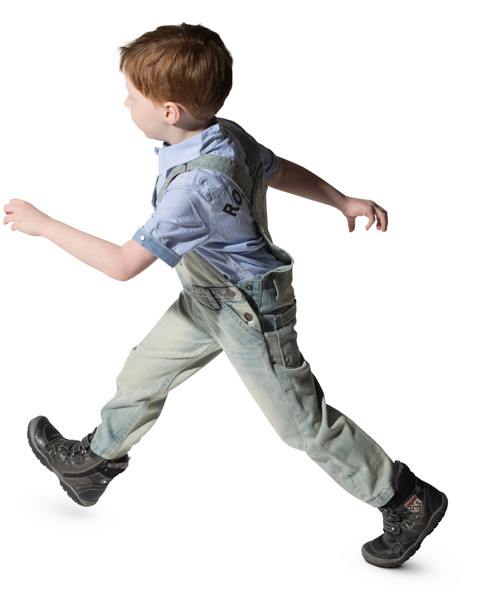 Running boy image