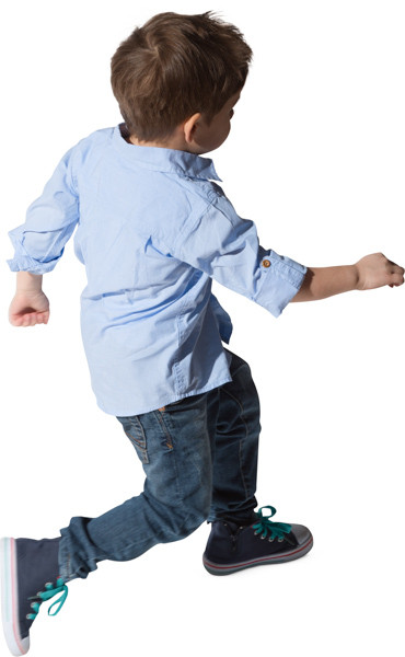 Running boy image
