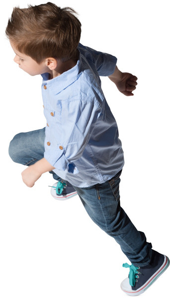 Running boy image