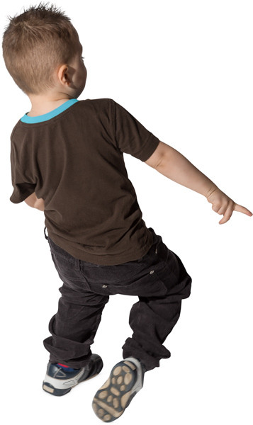 Running boy image