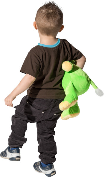 Walking boy image