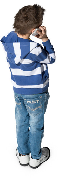 Standing boy image