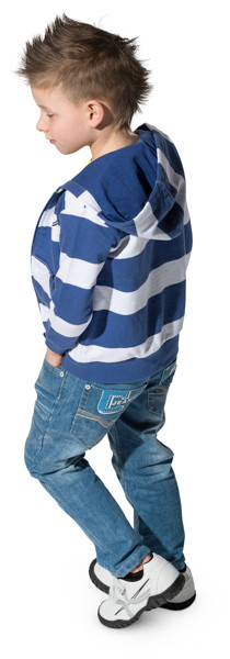 Walking boy image