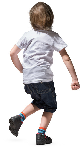 Running boy image
