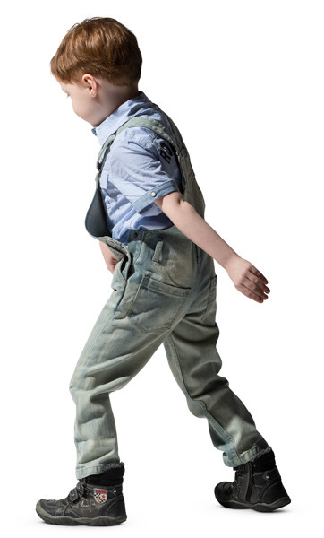 walking boy