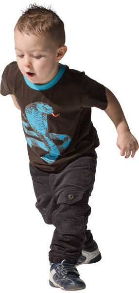 Running boy image