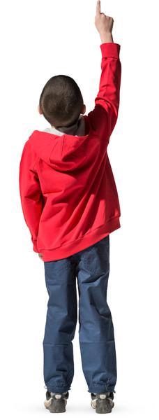 Standing boy image