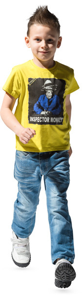 Running boy image